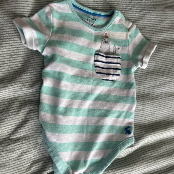 π Joules Short-Sleeve Bodysuit β Size 3β6M π - Picture 3 of 8